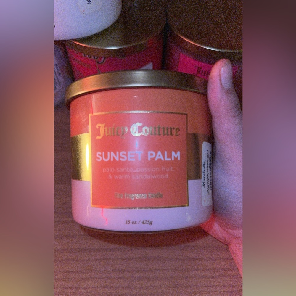 Sunset palms juicy couture candle